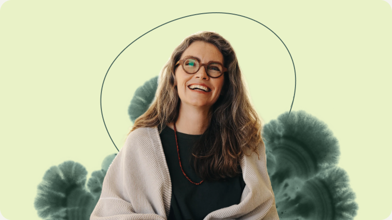 Smiling woman
